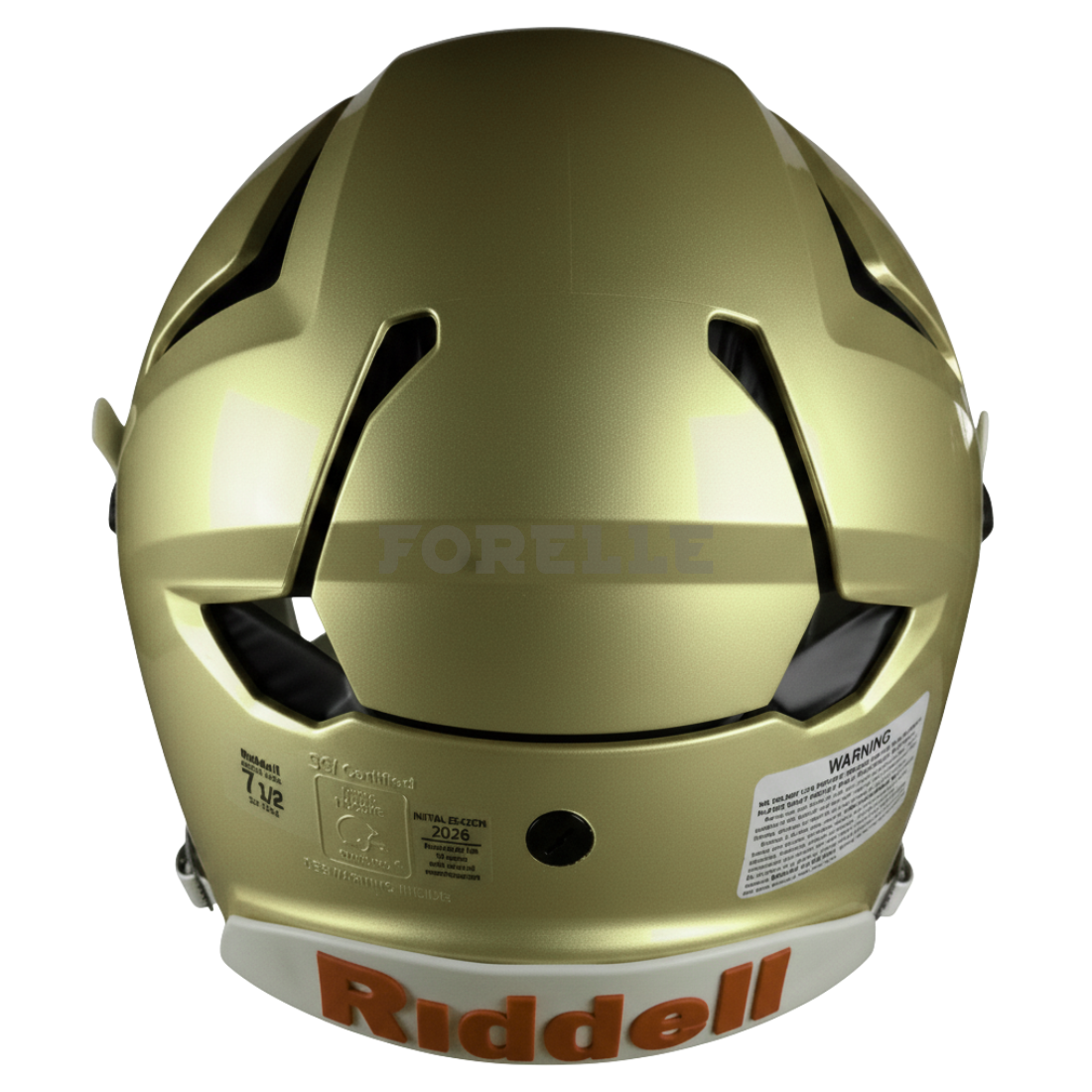 Riddell Axiom Helmets Painted 7 1/4 Vegas Gold