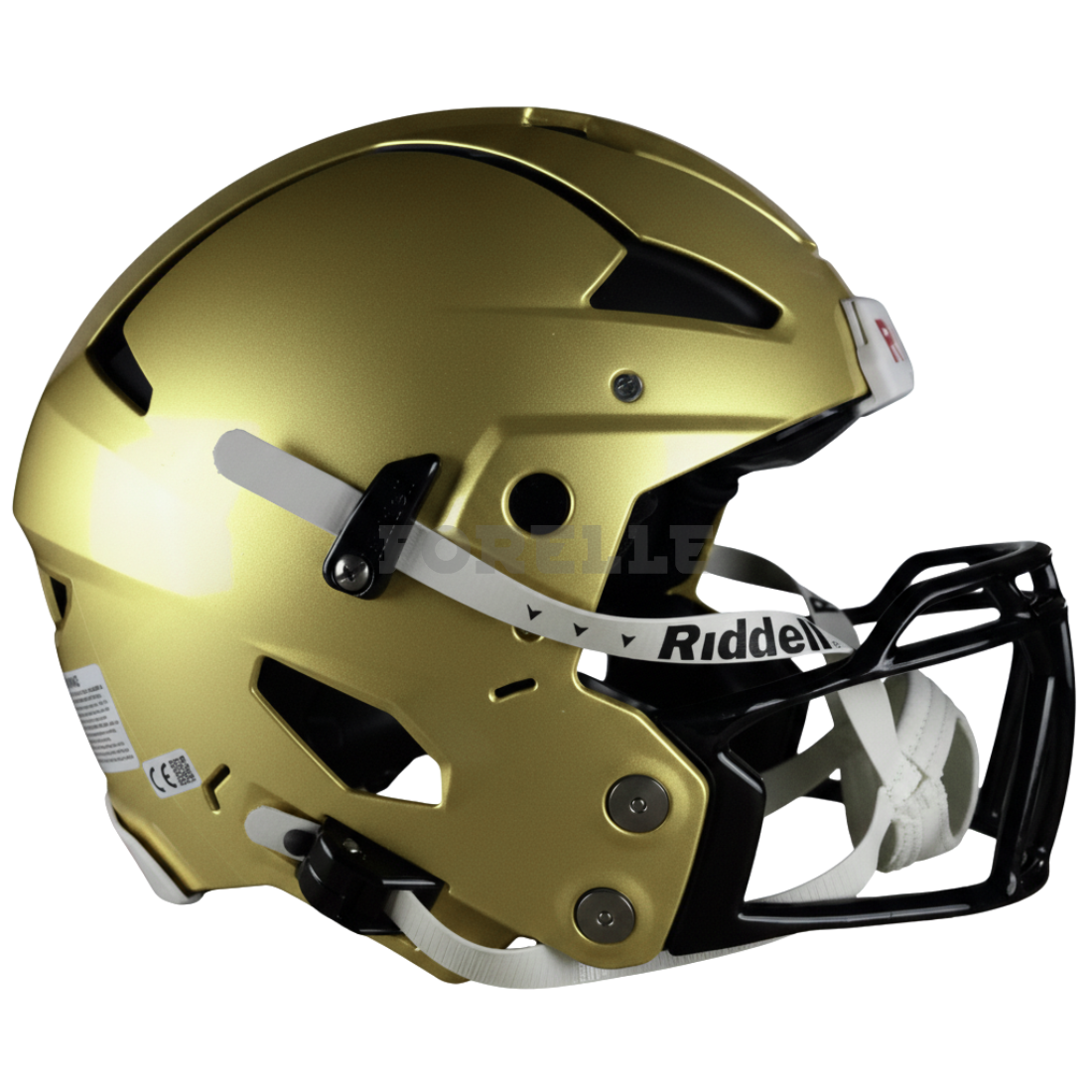 Riddell Axiom Helmets Painted 7 1/4 Vegas Gold