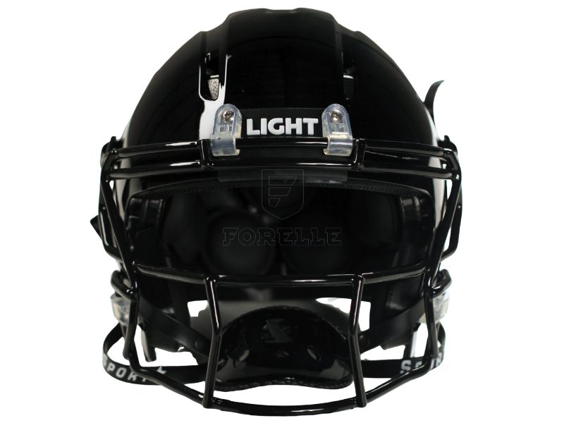black football helmet front view Schutt F7 VTD Collegiate | Buy in Europe this authentic size display helmet is perfect for all football fans and great for autographs ARMY BLACK KNIGHTS NCAA Riddell