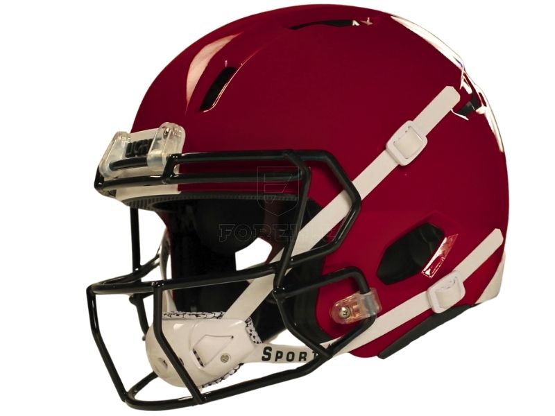 Light Apache Helmets - Painted M Cardinal