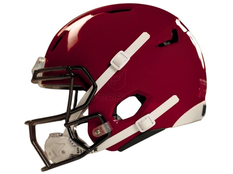 Light Apache Helmets - Painted M Cardinal