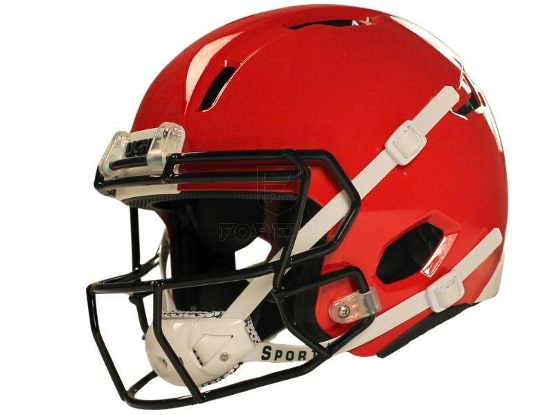Light Apache Helmets L Scarlet
