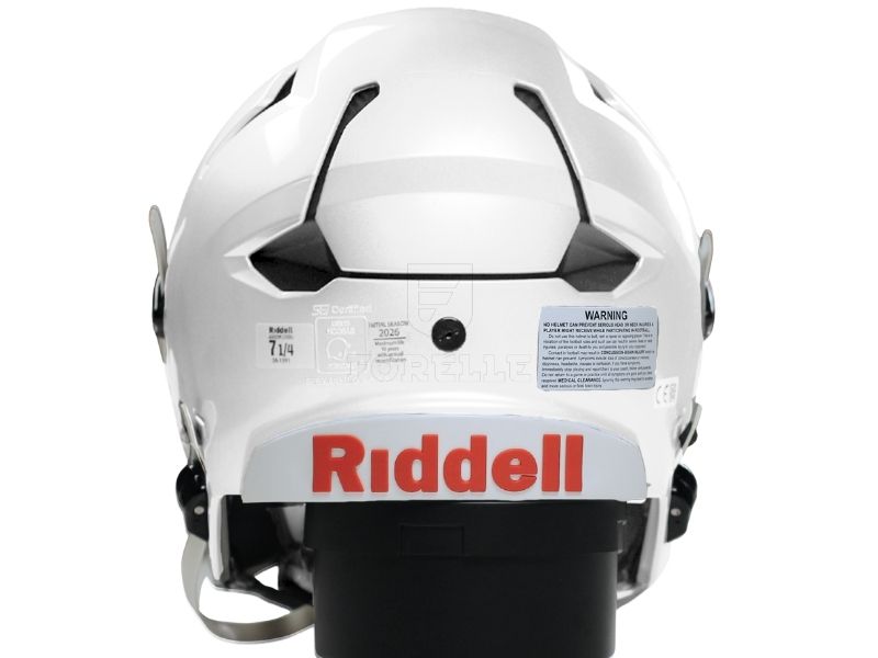 Riddell Axiom Helmets Standard 8 White