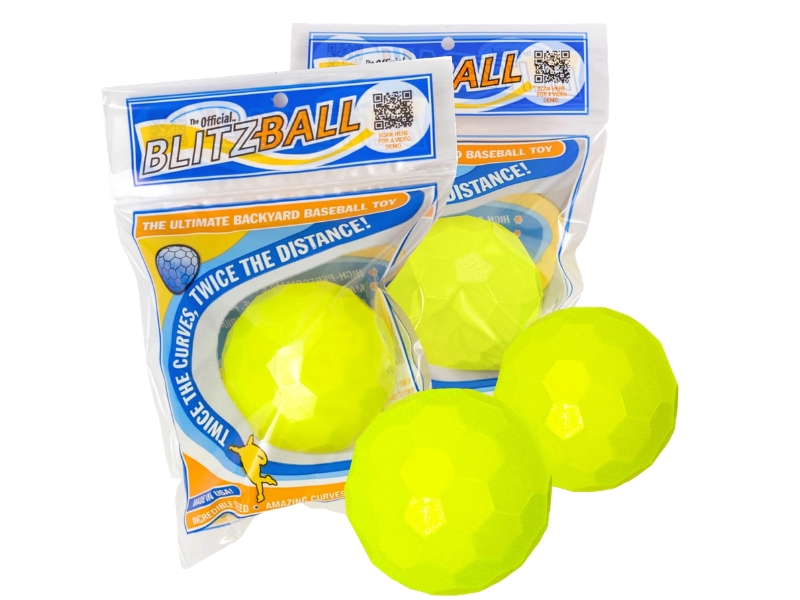 Blitzball Backyard-Fun Plastic Practice Baseballs