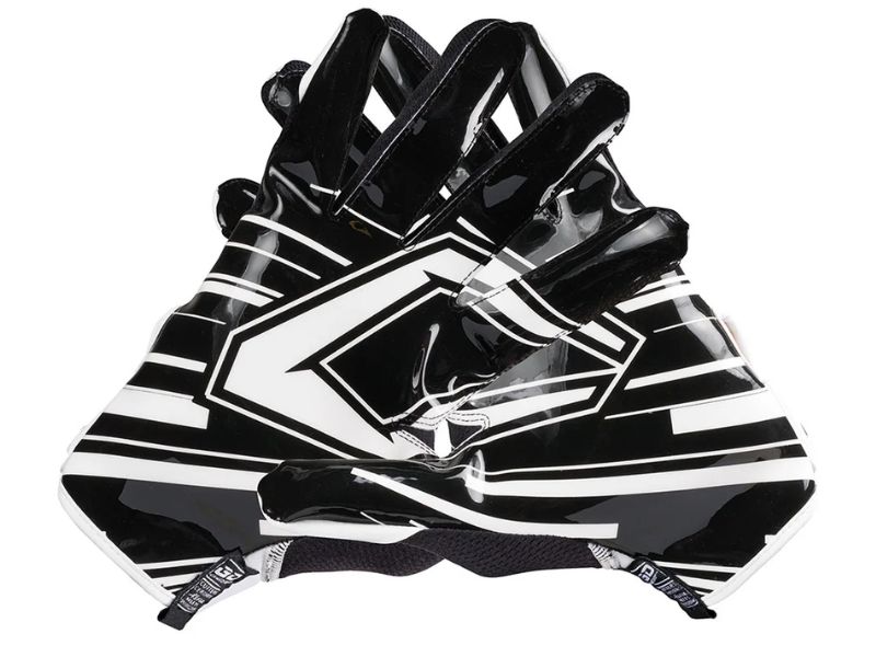 Cutters CG10780 Game Day Pro Youth Receiver Gloves L Black