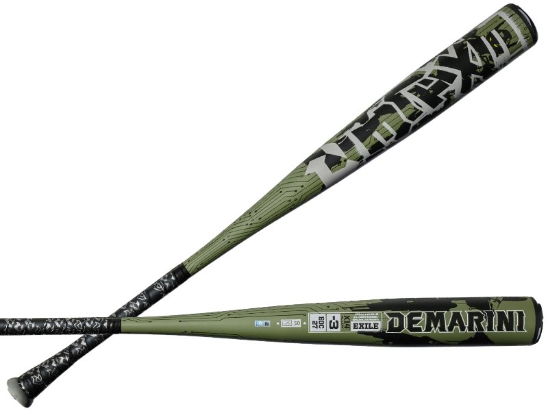 DeMarini WBD2704010 Exile (-3) BBCOR 2027