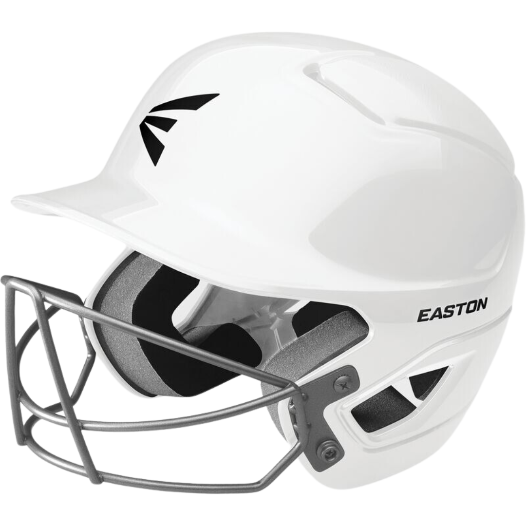 Easton Alpha Baseball/Softball Batting Helmet Mask 3.0 Thermoplastic Shell | L/XL White