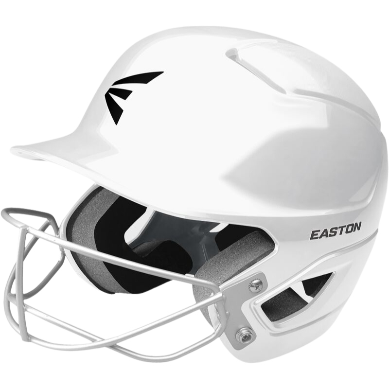Easton ALPBHSB Alpha Solid w/Softball only mask L/XL White
