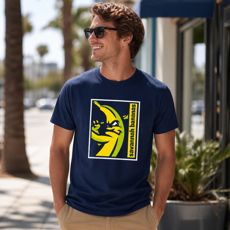 Evoshield Bananas Poster Short Sleeve Tee