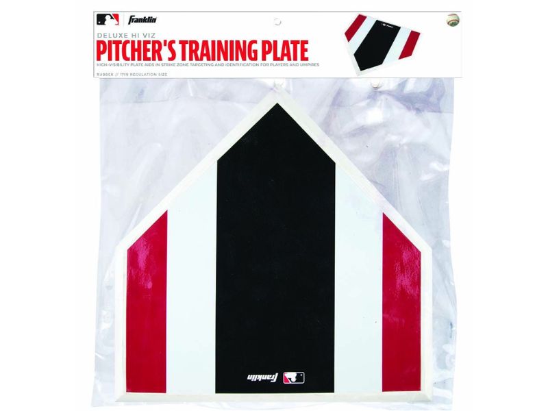 Franklin MLB 17 Inch Hi Viz Rubber Plate (23338)