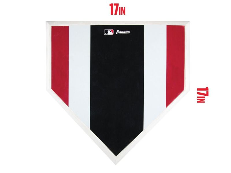 Franklin MLB 17 Inch Hi Viz Rubber Plate (23338)