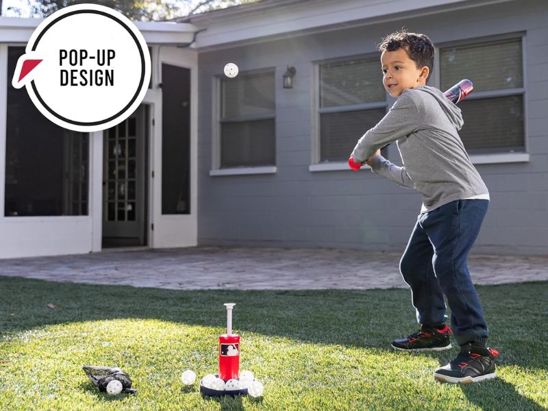 Franklin MLB Micro Tee Trainer Youth Pithcing Machine