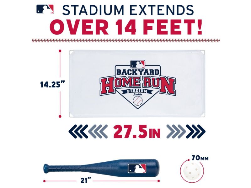 Franklin MLB Youth Backyard Home Run Stadium