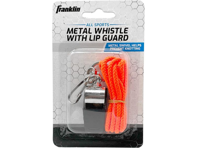Franklin Metal Whistle With Lip Guard
