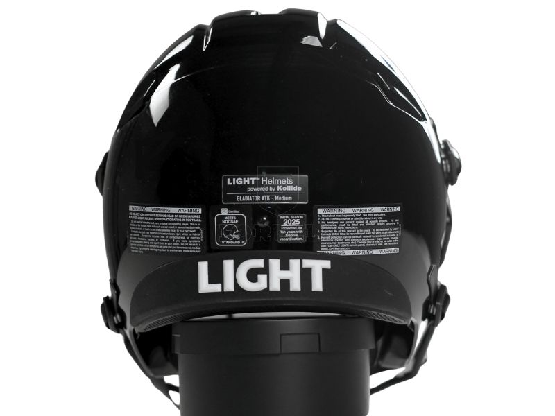Light Gladiator/ATK Helmets XL Black