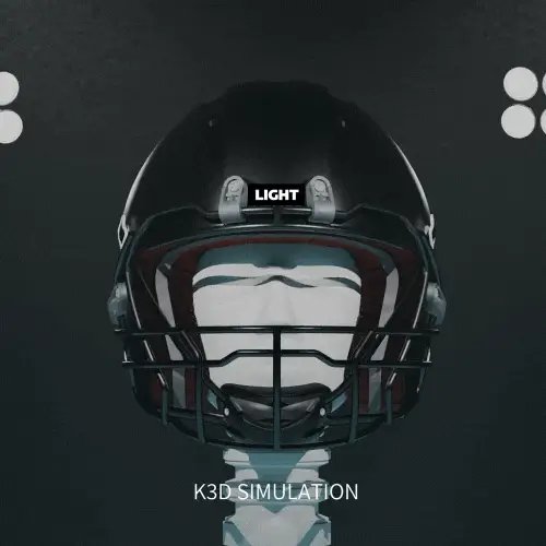Light Gladiator/ATK Helmets XL Black