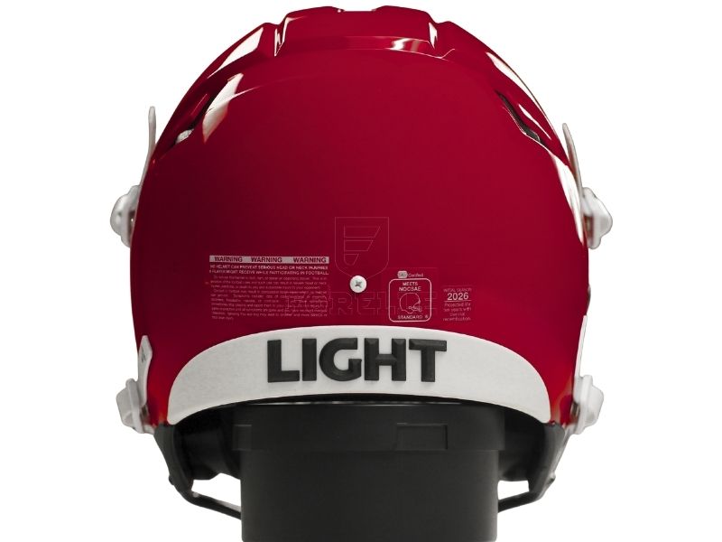 Light Apache Lightning Helmets - Painted S Cardinal