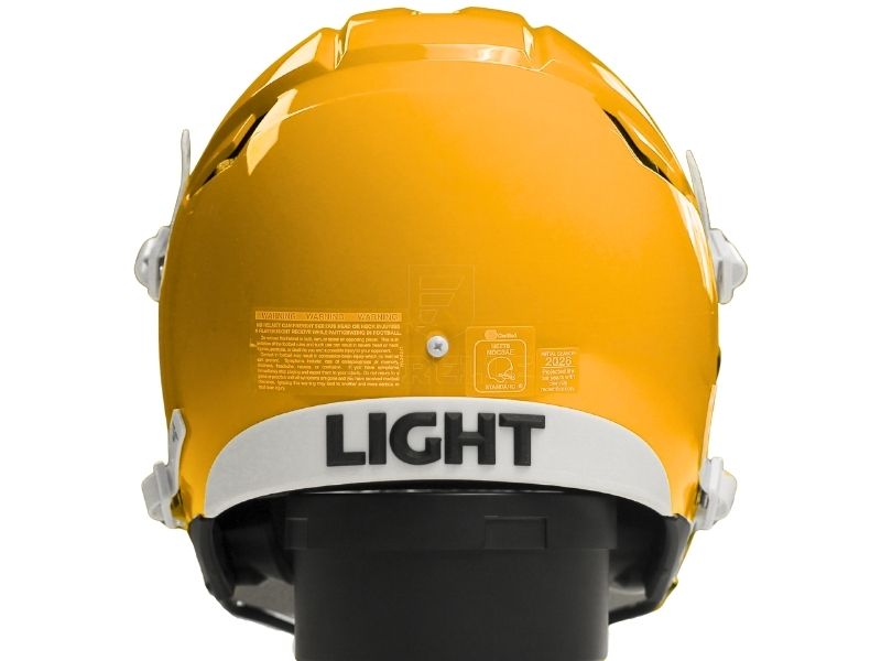 Light Apache Lightning Helmets L Green Bay Gold