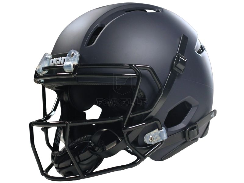 bolts lightning curved with football helmet Apache Youth LIGHT Helmets Light Apache Lightning Helmets -
