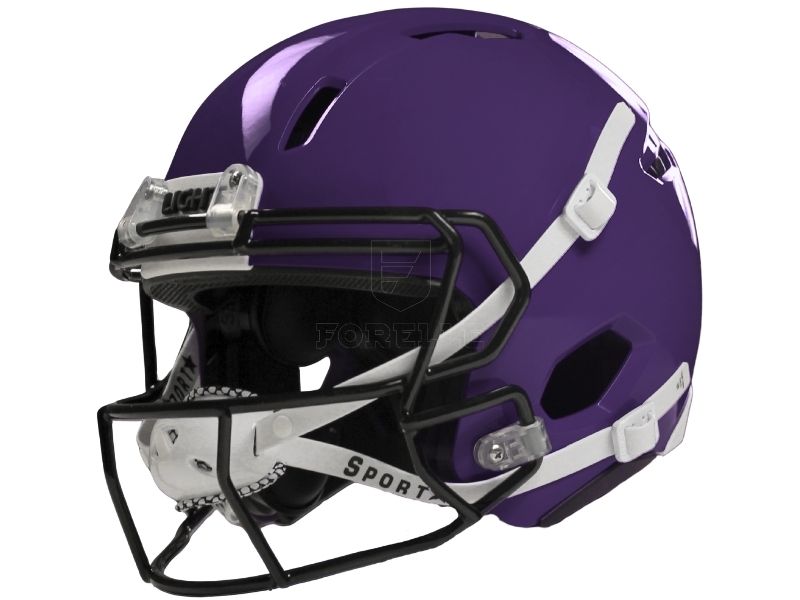 Light Apache Lightning Helmets - Painted S Purple