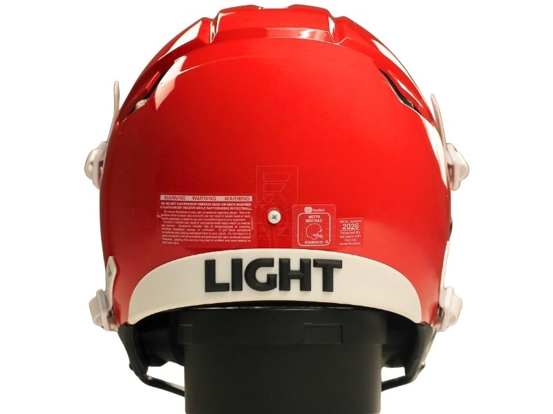 Light Apache Lightning Youth Helmets XL Scarlet