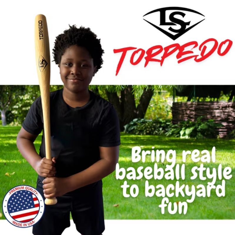 Louisville Slugger Plastic Torpedo Bat/Ball Combo