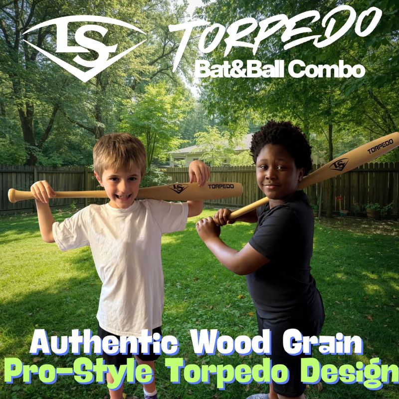 Louisville Slugger Plastic Torpedo Bat/Ball Combo
