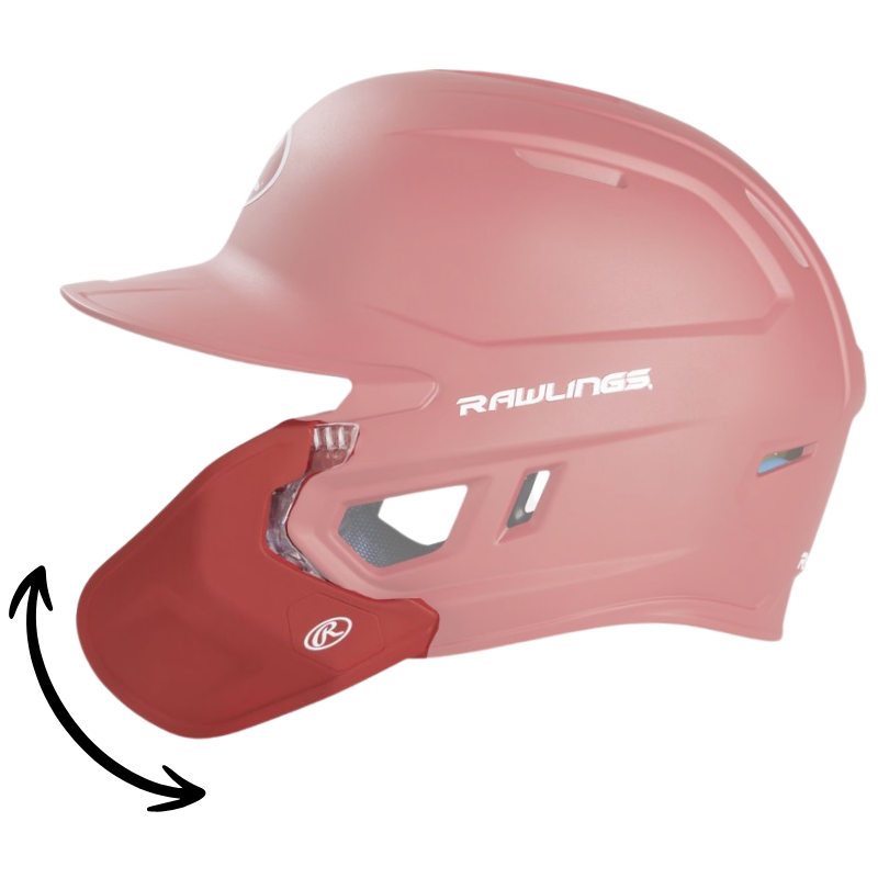 Rawlings ADJEXT Batting Helmet Extension for MACH Helmets | Universal Size