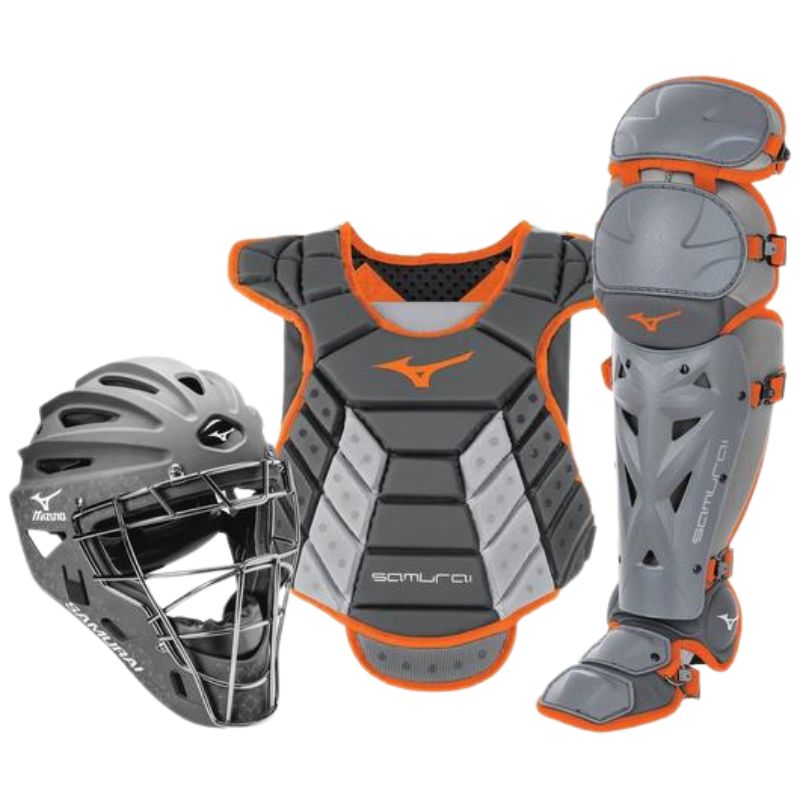 Mizuno Samurai Womens Box Set 14-15 Color Grey/Orange