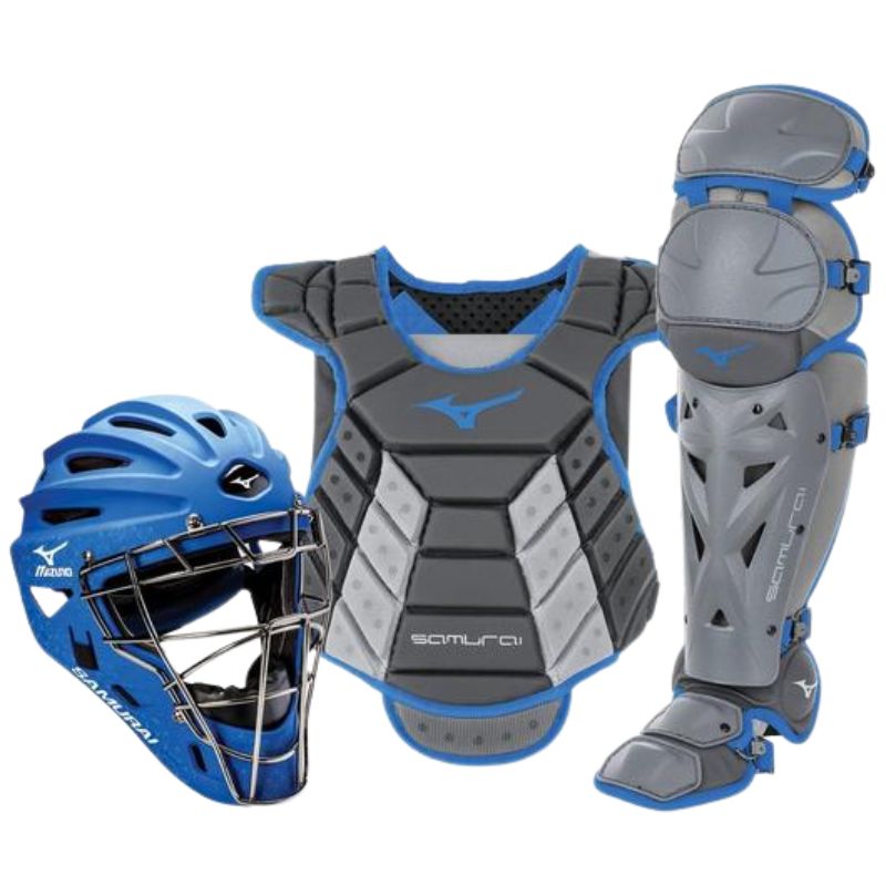Mizuno Samurai Womens Box Set 14-15 Color Grey/Royal