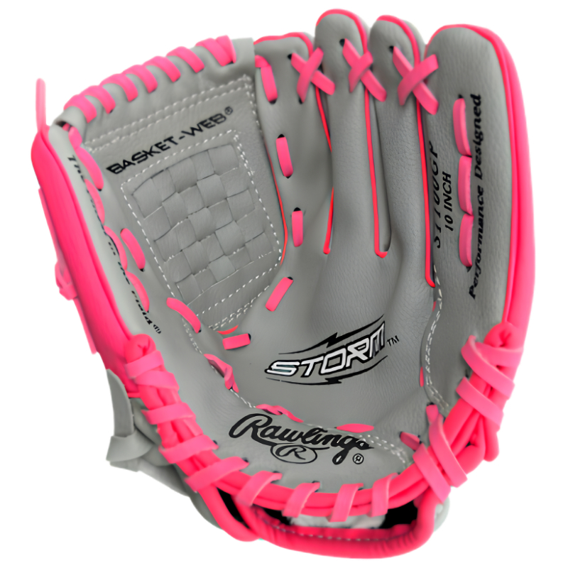 Rawlings ACAST100GP Leather Storm Series Fastpitch Softball Glove 10 Inch