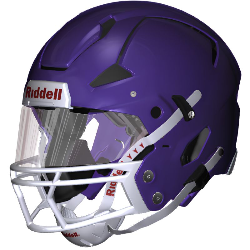 Riddell Axiom Helmets Painted 7 3/4 Purple