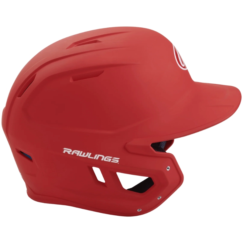 Rawlings IMPAX Foam Mach Baseball Batting Helmet Youth | Color Scarlet