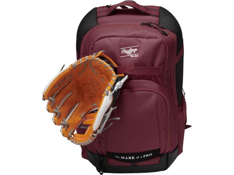 Rawlings JOURNEY Players Backpack Color Maroon