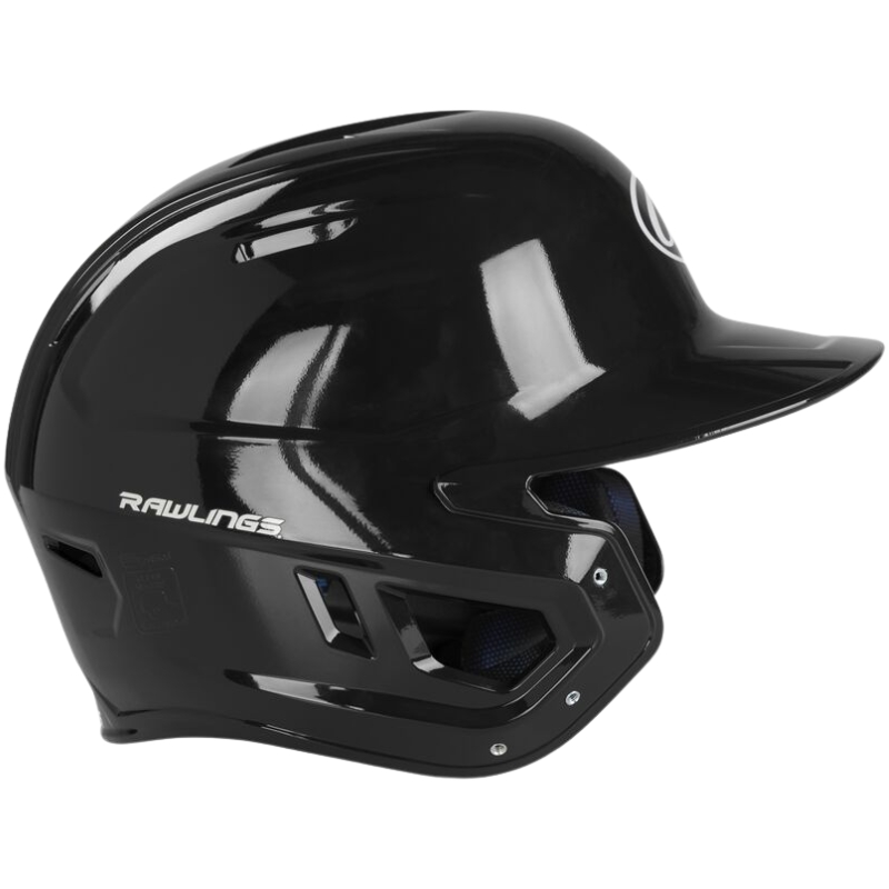 Rawlings MACH Gloss Batting Helmet Adult Black