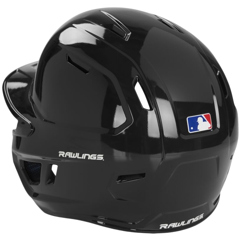 Rawlings MACH Gloss Batting Helmet Adult Black