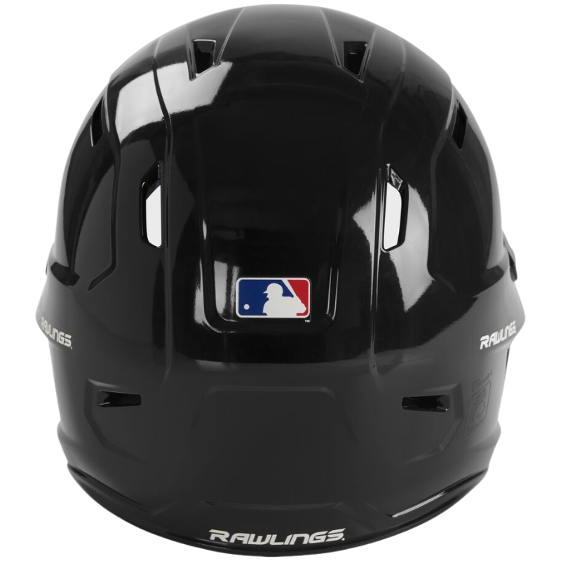 Rawlings MACH Gloss Batting Helmet Adult Black