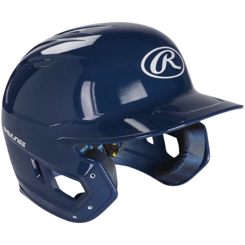 Rawlings MACH Gloss Batting Helmet Adult Navy