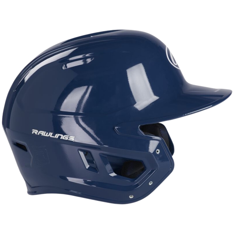 Rawlings MACH Gloss Batting Helmet Adult Navy