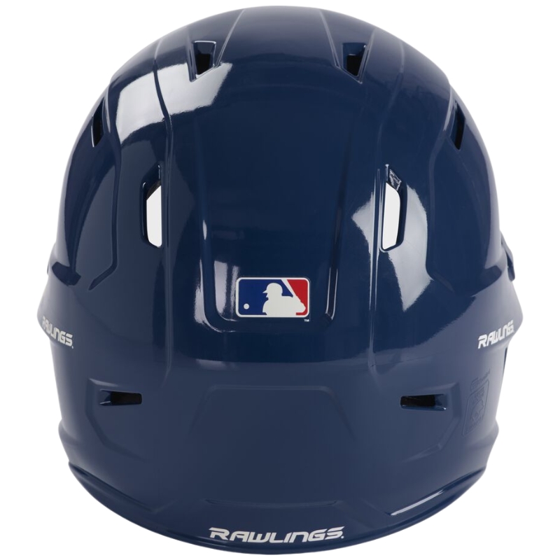 Rawlings MACH Gloss Batting Helmet Adult Navy