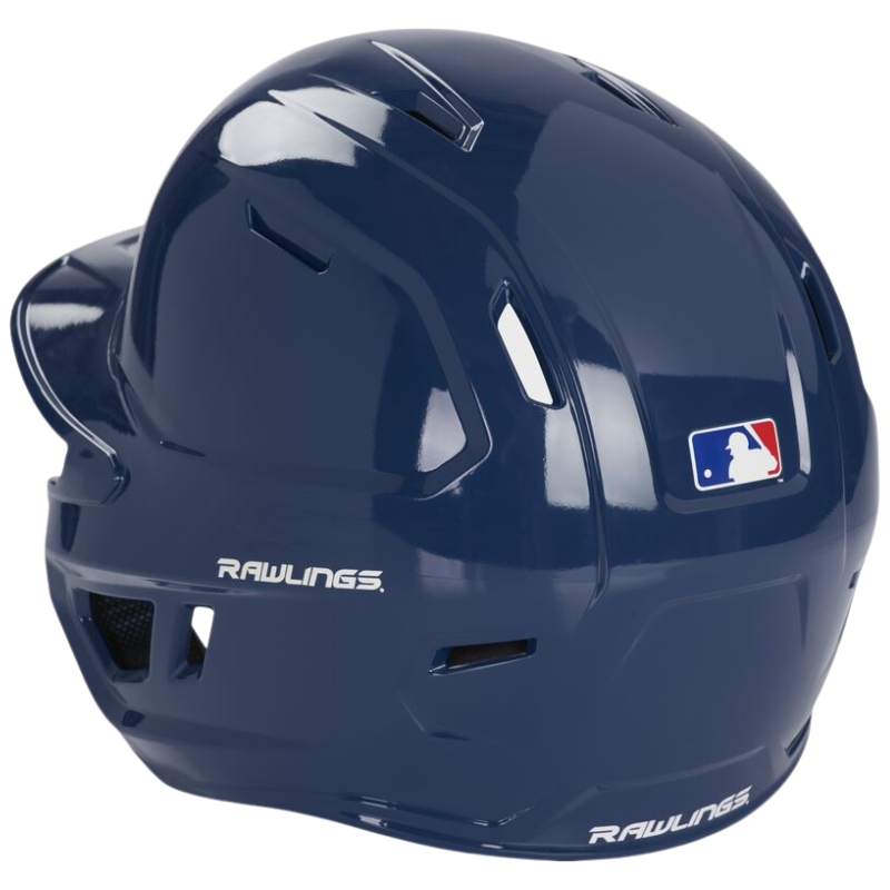 Rawlings MACH Gloss Batting Helmet Adult Navy