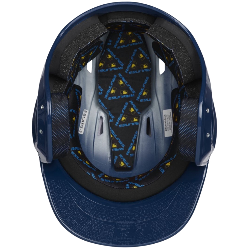 Rawlings MACH Gloss Batting Helmet Adult Navy