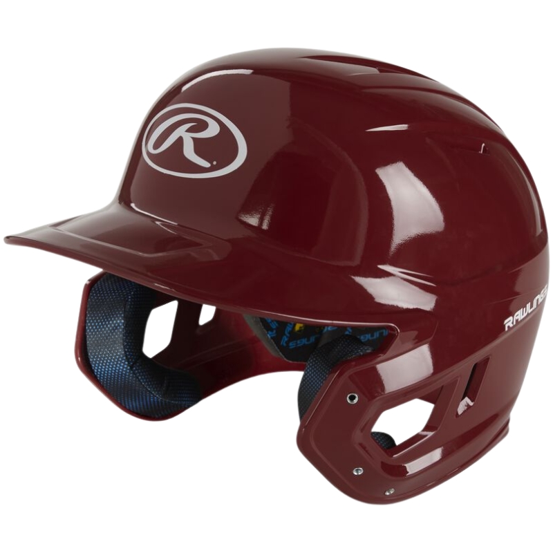 Rawlings MACH Gloss Batting Helmet Adult Scarlet