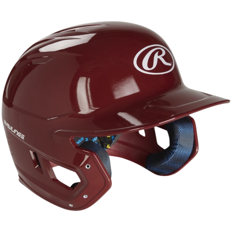 Rawlings MACH Gloss Batting Helmet Adult Scarlet