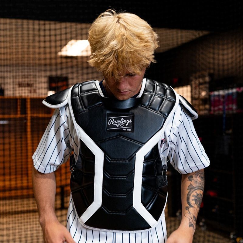 Rawlings MCHPROC Mach Pro Catchers Set M Black/White