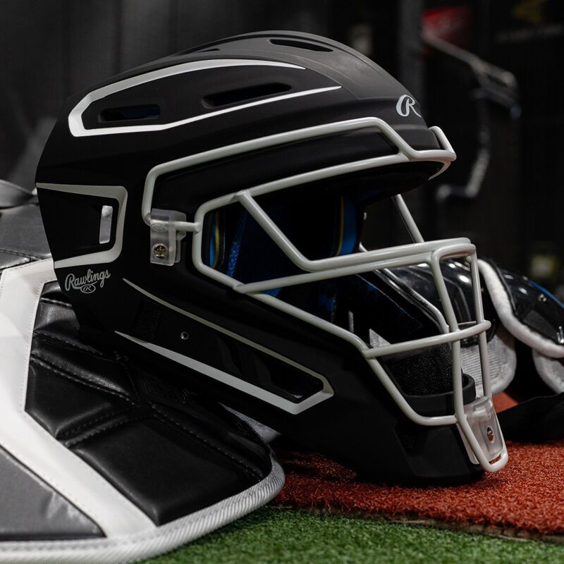 Rawlings MCHPROC Mach Pro Catchers Set M Black/White