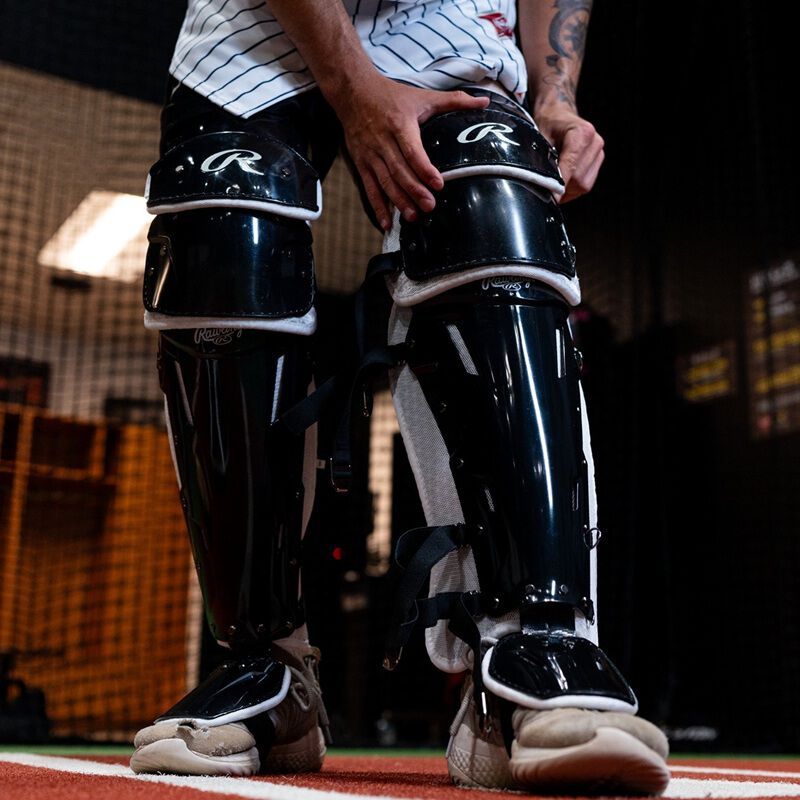 Rawlings MCHPROC Mach Pro Catchers Set M Black/White