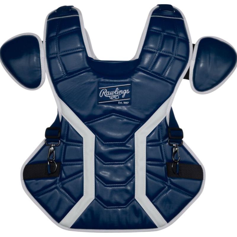 Rawlings MCHPROC Mach Pro Catchers Set M Navy/White