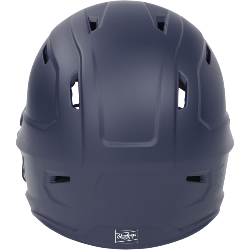 Rawlings Mach Hi-Viz Batting Helmet w/Hi-Viz Face Youth Navy