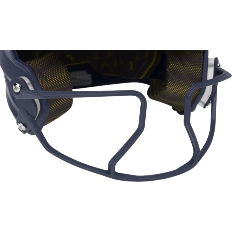 Rawlings Mach Hi-Viz Batting Helmet w/Hi-Viz Face Youth Navy